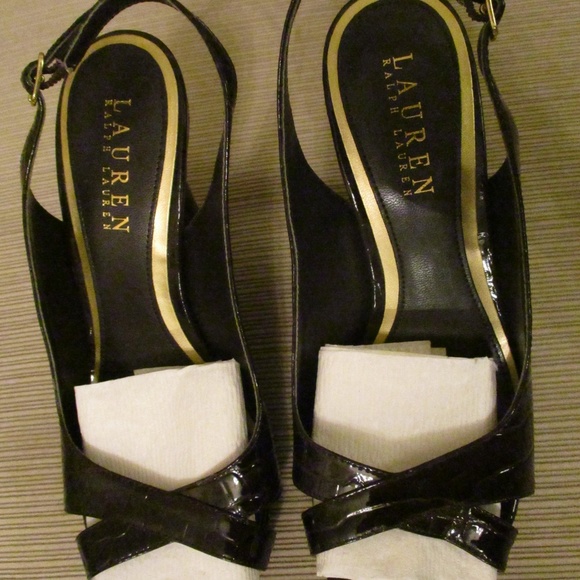 NWOT RALPH LAUREN ALLIGATOR EMBOSSED SHOES SALE - Picture 2 of 8